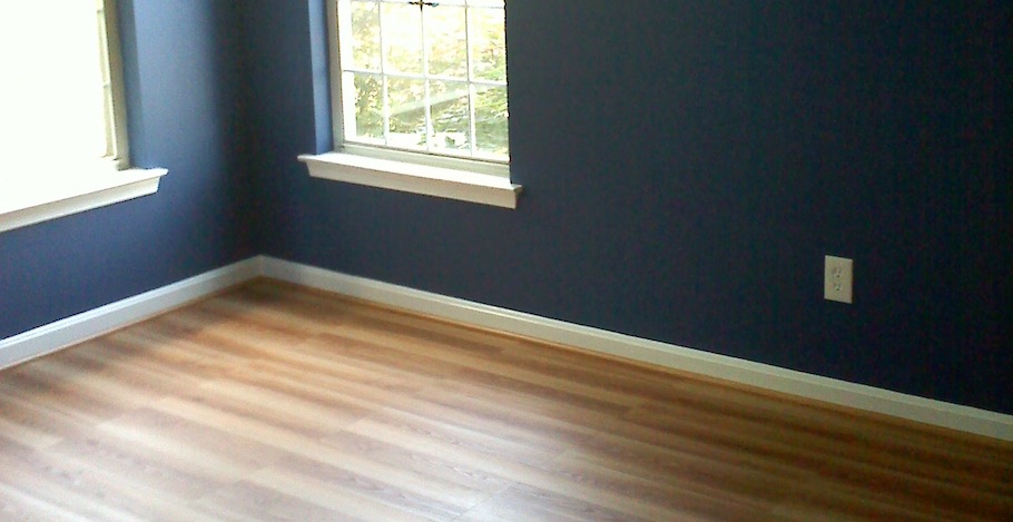 painting and flooring installation